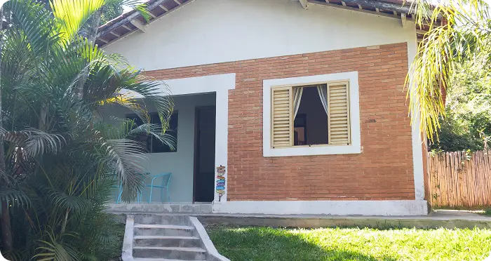 Área externa Casa Aconchego Recanto Santa Fé Hospedagens em Cabreúva